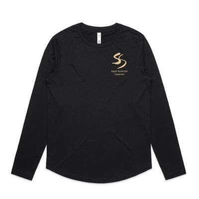 SSC Long Sleeve - Wo's Maple Curve L/S Tee Thumbnail